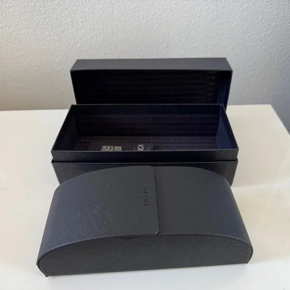 Prada Transparent and Tan Sunglasses - Picture 8 of 15